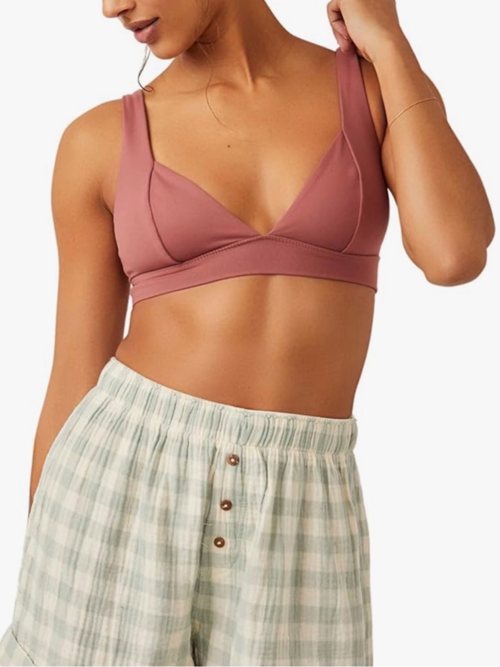 NWOT Free People Women's Intimately Duo Corset Bralette. Size XS.